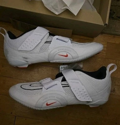 Nike SuperRep Cycle 2 DH3396-100 Blanco Negro Sirena Rojo Para hombres Zapatos de Ciclismo Interior Foto 1 de 4