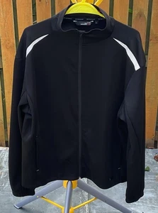 Colin Montgomerie schwarze Softshell Golf Golfjacke Größe L - Bild 1 von 3