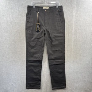 NEW Duck Camp Brush Pants Mens 34L Raven Gray Canvas Cordura Hunting Outdoor - Picture 1 of 20