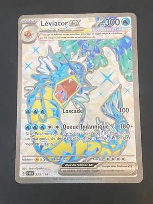 CARTE POKEMON LÉVIATOR EX 225/198 FR ULTRA RARE EV1 - NM - Photo 1/4