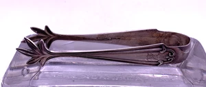 Vintage Sterling Silver SSMC tongs Monogrammed R Saart Brothers silver - Picture 1 of 6