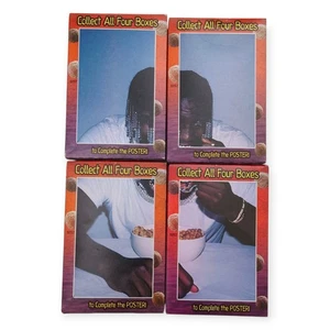 Lil Yachty Reeses Puffs Cereal JUEGO COMPLETO DE CAJA SELLADO Colección de artículos raros - Imagen 1 de 10