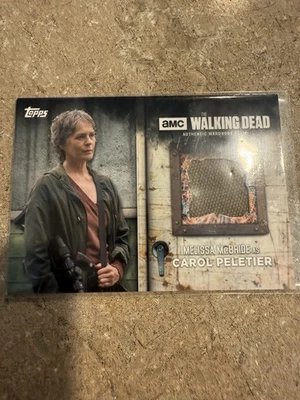 The Walking Dead Season 6 Carol Peletier Screen-Worn Jacket Wardrobe Relic Card - Image 1 of 2