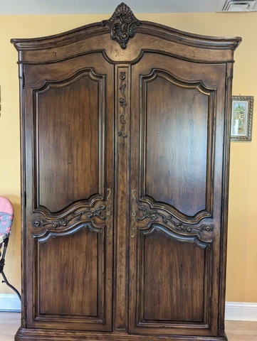 French Heritage Style 14th C armoire Cover