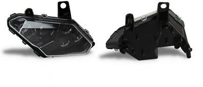 Can-Am Maverick X3 (2017-21) Black LED Headlights (PAIR) 710004658 710004659 - Image 1 of 4