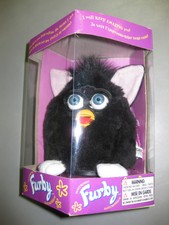 Original Furby Black Witches Cat No. 70-800 1st Generation 1998 New in Box 