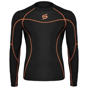 Men's Compression Armor Base layer Top Skin Fit Shirt , Yoga, Gym, Fitness - Picture 1 of 12