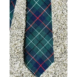 Ingles Buchan Tween Scotish Plaid Wool Tie - Picture 1 of 5