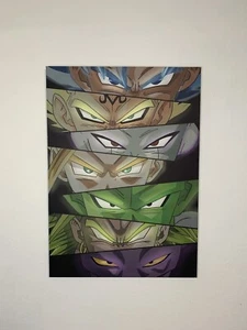 Dragon Ball Z Anime Wall Decor Canvas With Frame Home Decor - Picture 1 of 1