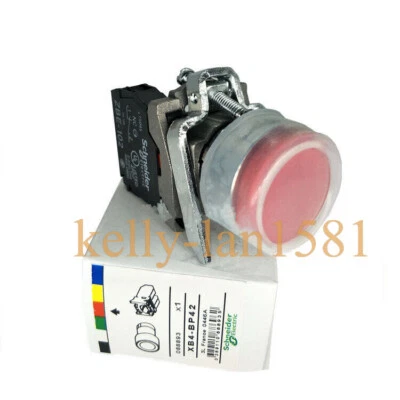 1Pcs NEW Red Spring Reset Waterproof Button XB4BP42 XB4-BP42 1NC - Image 1 of 3