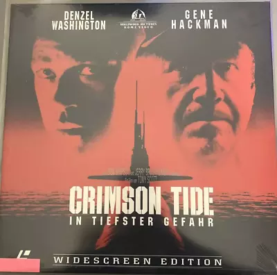 Laserdisc Crimson Tide  Widescreen Dolby Surround PAL Deutsch Disney - Bild 1 von 2
