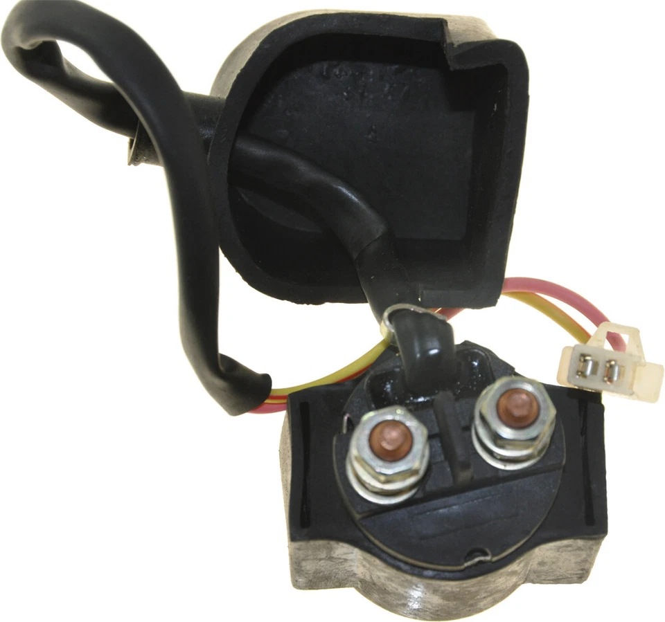 Outside Universal 4-Stroke Starter Solenoid 08-0501 2 Wire Male Plug - Image 1 of 1