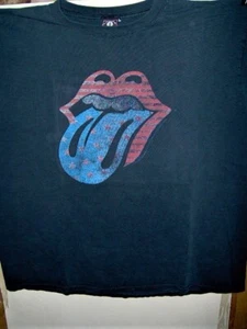 ROLLING STONES Tongue T Shirt Stars and Stripes Sze X Large Anthill Trading Ltd - Picture 1 of 1