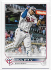 2022 Topps #123 Miguel Sano - Minnesota Twins