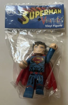 DC SUPERMAN VINIMATES VINYL 4" FIGURE DIAMOND PROTOTYPE SEALED BAGGED NIP NEW - Image 1 of 2