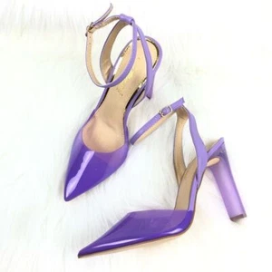 Cathy Din Evalina durchscheinende Slingback-Sandalen spitz zulaufend lila Größe 7,5 - Bild 1 von 12