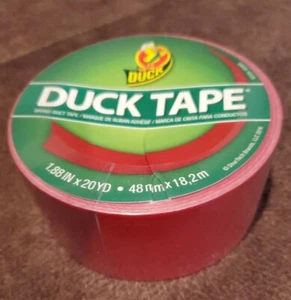 Marca Duck Tape - Cinta adhesiva de color rojo - 1,88" X 20 yardas - NUEVA - Imagen 1 de 4