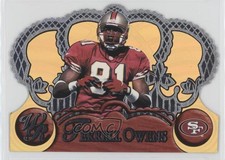 1997 Pacific Crown Royale Gold Holofoil Terrell Owens #122 HOF