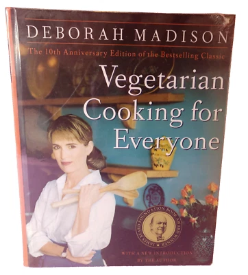 Vegetarian Cooking For Everyone by Deborah Madison Cookbook Recipes NEW SEALED Foto 1 de 4