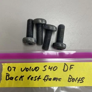 05 06 07 08 09 VOLVO S40 Front Driver Seat Back Rest Frame Bolts - Picture 1 of 2