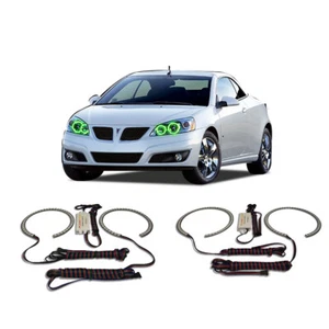 Bright Green Angel Eye Headlight Halo kit for Pontiac G6 05-10 - Foto 1 di 2