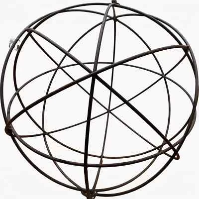 Kugel aus Draht Ø 40cm Edelrost Gartendeko Gartenkugel Dekokugel Rostkugel - Bild 1 von 4