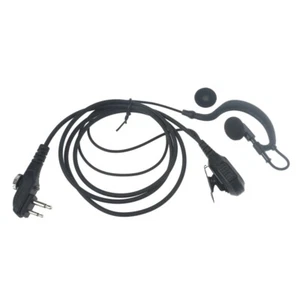 2 Pin Earpiece Headset for HYT TC-500 TC-518 Radios with Locking Screw - Zdjęcie 1 z 8
