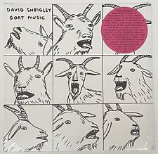 DAVID SHRIGLEY - GOAT MUSIC - LP LIMITED EDITION 12" VINYL BOOKLET NEW