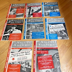 8 - 1952 / 1953 / 1954 THE MAGAZINE OF WALL STREET and BUSINESS ANALYST - Imagen 1 de 18