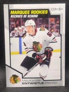 MacKenzie Entwistle 2020-21 UD OPC Update Marquee Rookies RC #646 Chicago - Picture 1 of 2