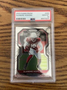 PSA 10 2020 Panini Prizm DeAndre Hopkins #265, Gem Mint - Picture 1 of 2