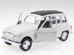 Renault 4 R4 bianco modellino 43741 Welly 1:34 - Foto 1 di 3