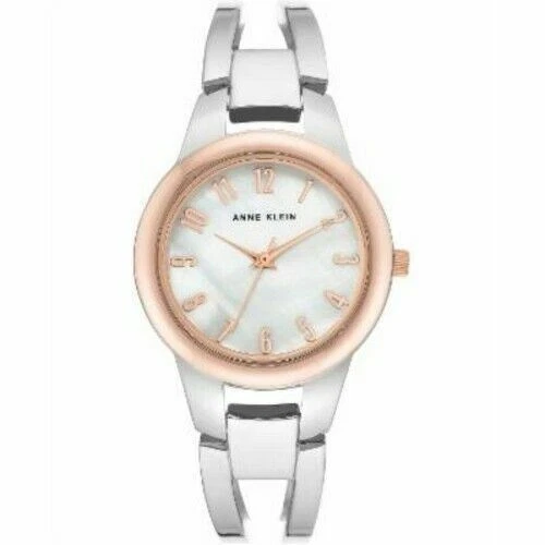 Reloj pulsera Anne Klein para mujer tono plata 33 mm - tono plata y rosa Foto 1 de 1