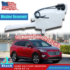 Washer Reservoir New For Hyundai Santa Fe 2013-2016 High Quality HY1288126 - Picture 1 of 12