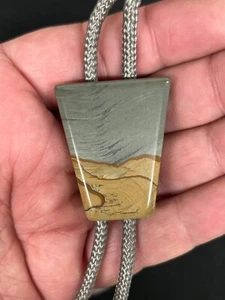 Picture Jasper Western Bolo Tie - Picture 1 of 2