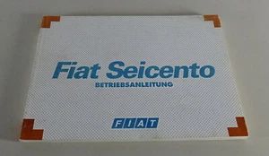 Instrucciones Servicio / Manual Fiat Seicento Stand 03/2000 - Imagen 1 de 2