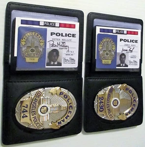 ADAM 12 TV SERIES ID CARD BADGE REED & MALLOY #2430 #744 REPLICA PROPS - Photo 1 sur 4