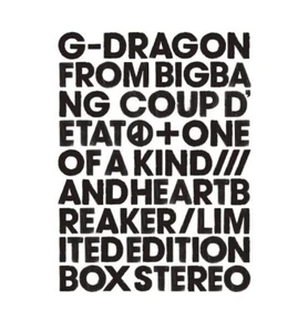 G-DRAGON COUP D'ETAT+ONE OF A KIND&HEARTBREAKER Limited Edition 2 CD DVD JPN - Picture 1 of 1