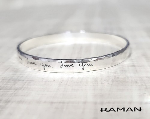 VALENTINO Bracciale Argento Sterling Personalizzato Nome Data Coordinate Numeri Romani