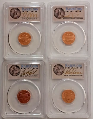 2017-P Lincoln Cent PCGS Gem BU Denver ANA RCMR Sig. Collector Set - Pop Of 250! - Image 1 of 4