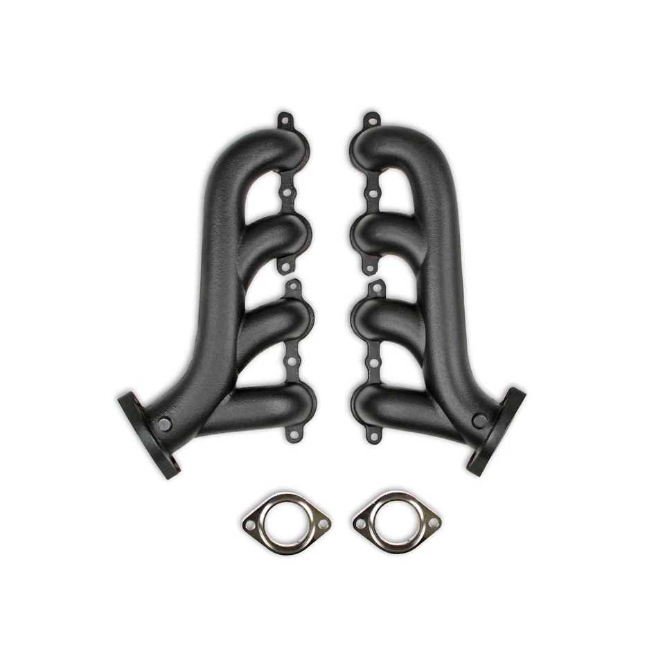 Flowtech 31730-3FLT Exhaust Manifolds Set of 2 for Chevy Olds Malibu GTO 64 Pair - Image 1 of 4
