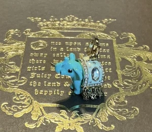 Juicy Couture Vintage Blue Elephant Charm Please Read, He’s A Bit Injured - Picture 1 of 8