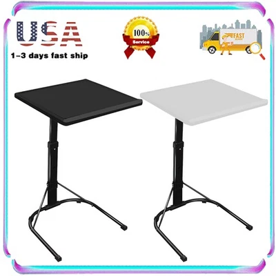 Mesa Bandeja Plegable Portátil Multifuncional con 3 Ángulos Ajustables para Sofá Foto 1 de 4