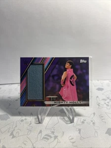 2020 Topps Royal Rumble Women's Division WWE Mighty Molly Patch Purple /99 - Picture 1 of 4