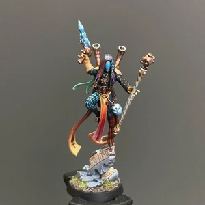 Shadowseer Painted - Harlequins - Warhammer 40K Aeldari Troupe Master - Display - Picture 1 of 5