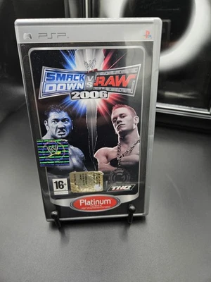 WWE SmackDown vs Raw 2006 Platinum Hits / Sony PSP PAL / CIB / Probado  Foto 1 de 3