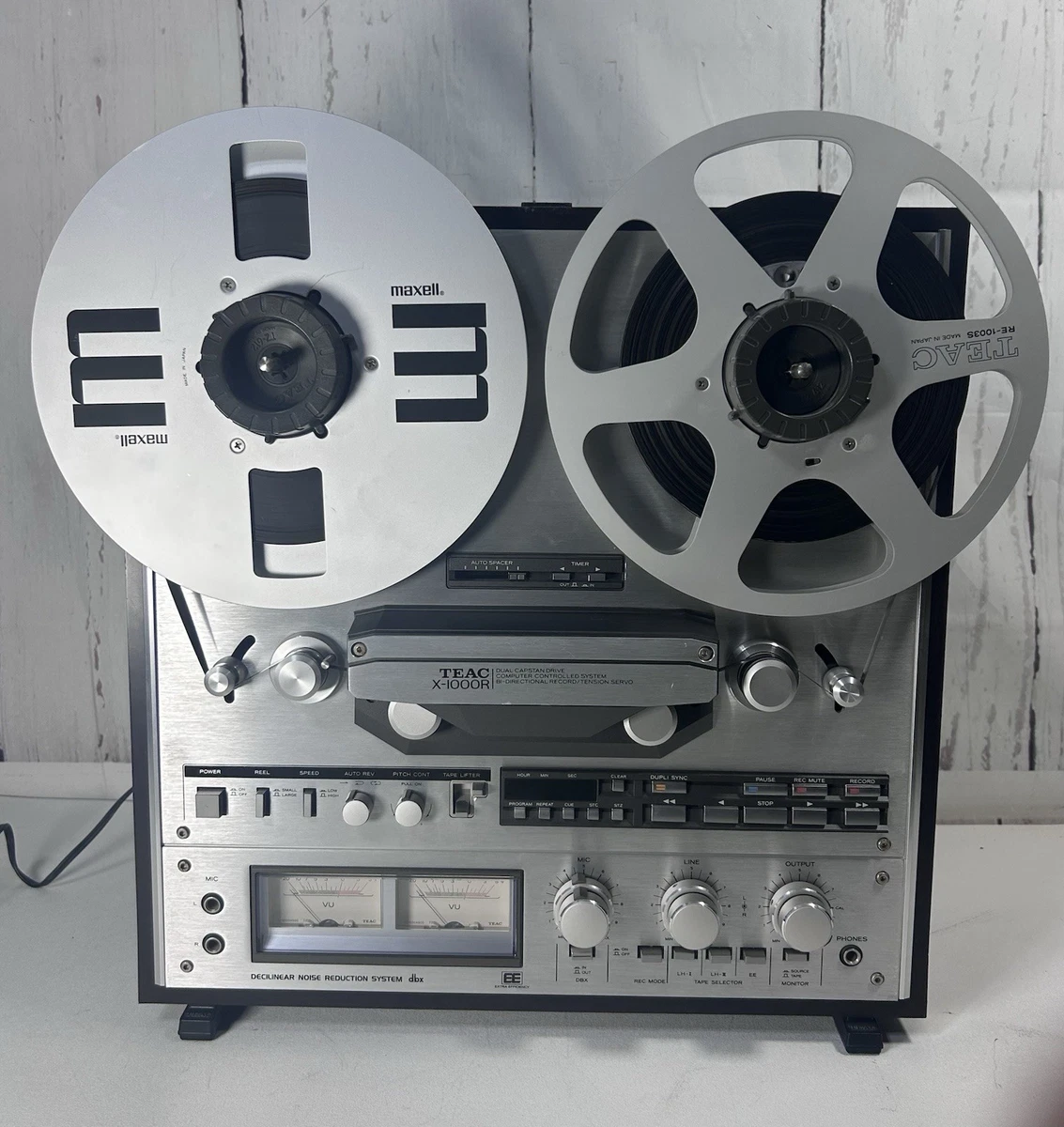 T2757□【ジャンク】TEAC ティアック X1000R BL オープンリールデッキ