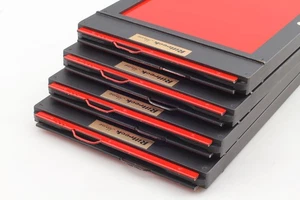 [Near MINT] Rittresk Hope 6.5×8.5 6 1/2 x 8 1/2 Cut Film Holder x4 From JAPAN - Picture 1 of 8