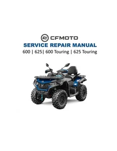 Manual de servicio CF Moto CFORCE 600 625 | 2025 | CFMoto Touring | USB y enlace - Imagen 1 de 10