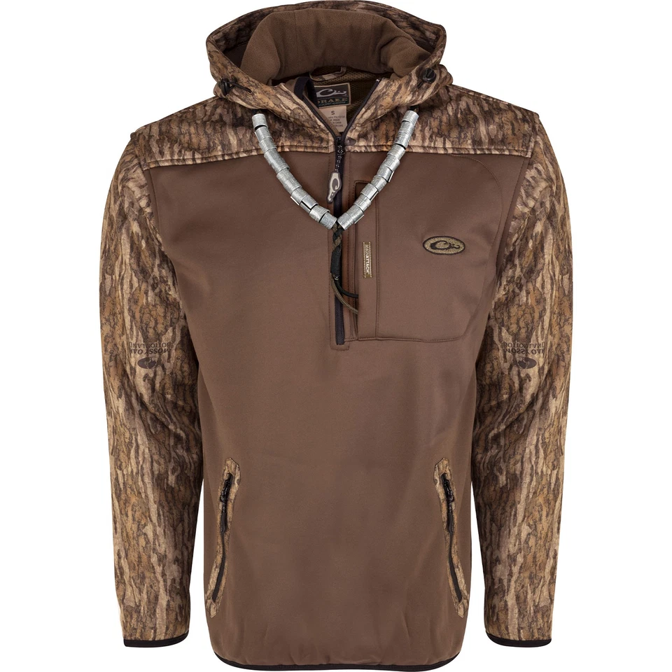 Drake Waterfowl Endurance Soft Shell Hoodie Dw2660-006 Bottomland 2xl